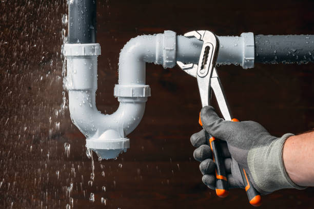 Professional Drain Cleaning technician working in Rossville, KS